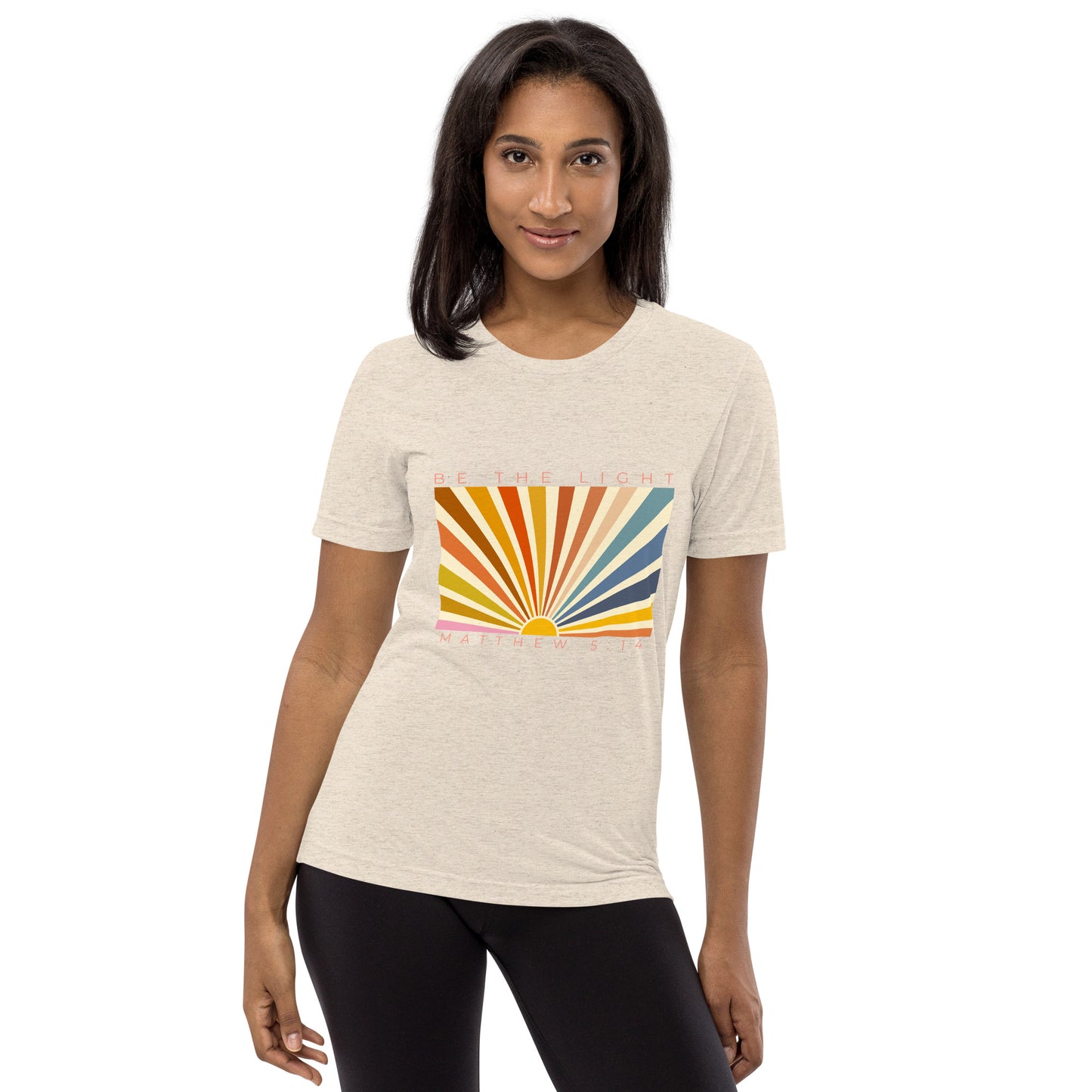 Be the Light - Tri-Blend T-Shirt