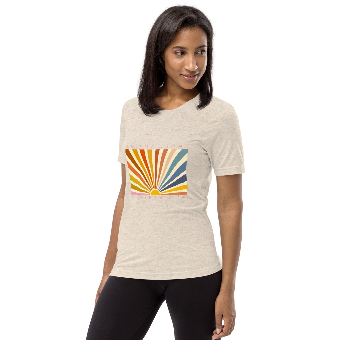 Be the Light - Tri-Blend T-Shirt