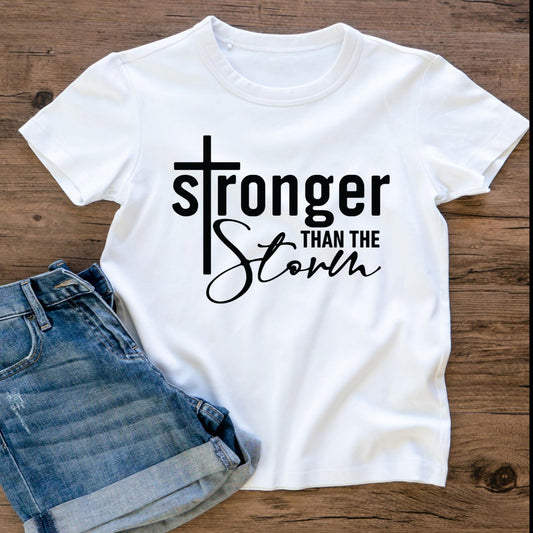 Stronger Than The Storm Short sleeve t-shirt