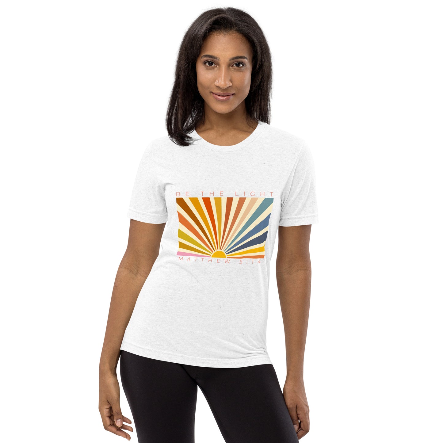 Be the Light - Tri-Blend T-Shirt