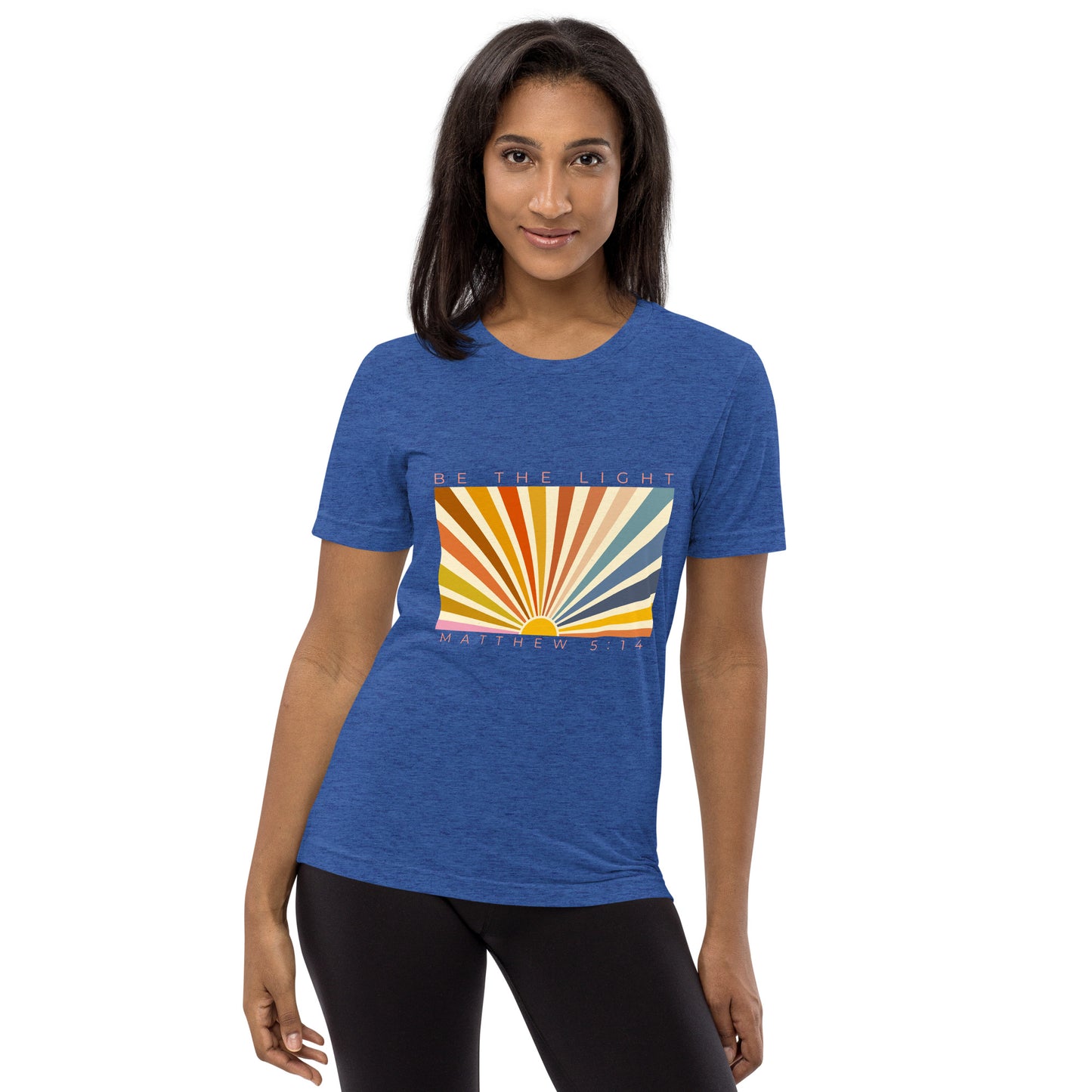 Be the Light - Tri-Blend T-Shirt